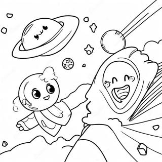 Lysende Stellar Vbs Fargeleggingsside 120862-55520