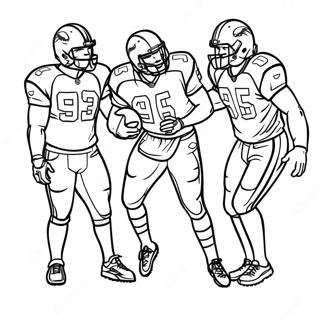 Denver Broncos Fargeleggingsark