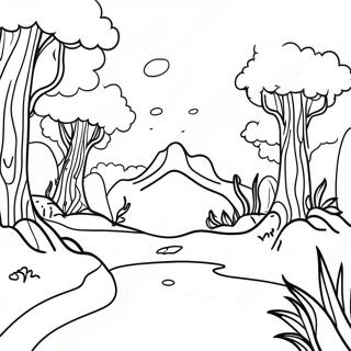 Fascinerende Verdenslandskap Fargeleggingsside 121837 56441