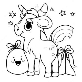 Magiske Skapninger Julefargeleggingsside 122145 56686