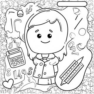 Morsomme Matteoppgaver For 5 Klasse Fargeleggingsside 122220-56794