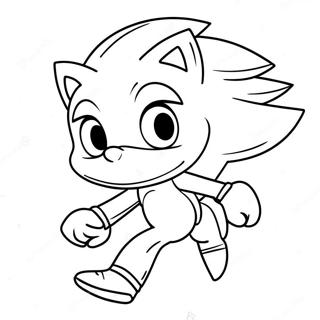 Silver Pinnsvin I Et Lop Fargeleggingsside 122789 57248