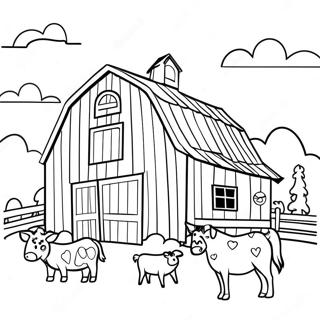 Sjarmerende Lave Med Dyr Fargeleggingsside 12366-1422