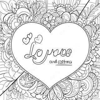 Sjarmerende Kjaerlighets Sitater Fargeleggingsside 123897 58105