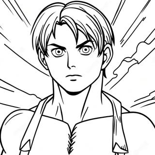 Eren Yeager I Titanform Fargeleggingsside 124148 58295