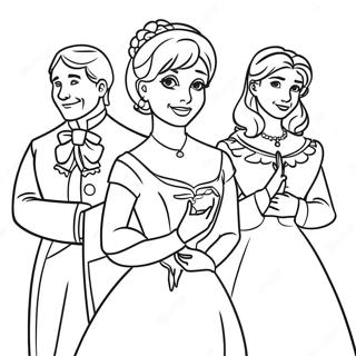 Anastasia Med Hennes Trofaste Venner Fargeleggingsside 124564 58715