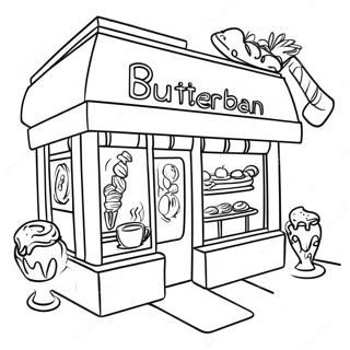 Butterbean Cafe Fargetegning 125848-59702