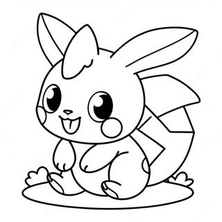 Sote Baby Pokemon Som Leker Fargeleggingsside 127296 60831