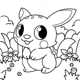 Baby Pokemon Fargeleggingsark