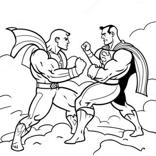Black Adam Fargeleggingsark