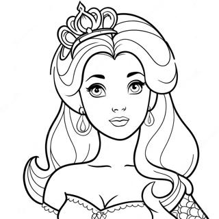 Tatoverte Disney Prinsesser Fargeleggingsider