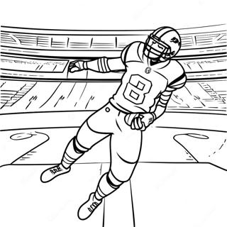 Odell Beckham Jr Fanger En Fotball Fargeleggingsside 128557-61935