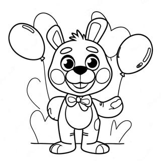 Chica Fnaf Fargeleggingsark