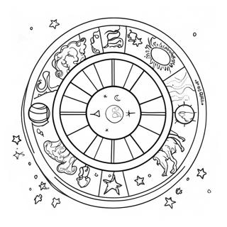 Astrologi Fargeleggingsside 128842-62150