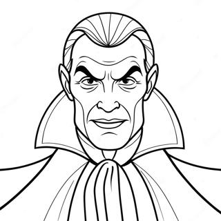 Dracula Fargeleggingsark
