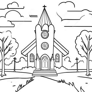 Takknemlig Kirke Fellesskap Fargeleggingsside 129277-62496