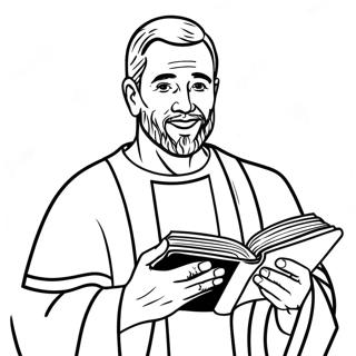 Takk Pastor Fargeleggingsark