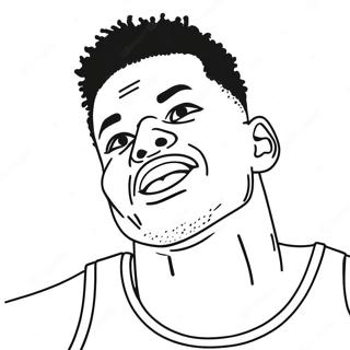 Jimmy Butler I Aksjon Fargeleggingsside 131359 64116