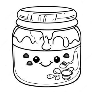 Glad Nutella Karakter Fargeleggingsside 133083-65463