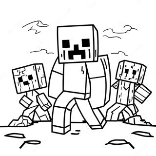 Minecraft Zombie Fargeleggingsider