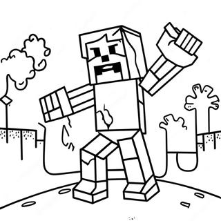 Minecraft Zombie Fargeleggingsside 133260-65568