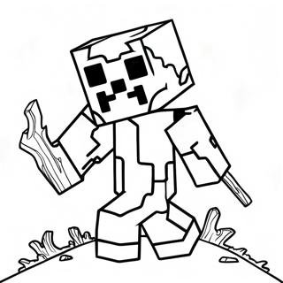 Minecraft Zombie Fargeleggingsside 133260-65581
