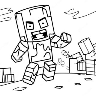 Minecraft Zombie Fargeleggingsside 133260-65582