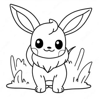 Nydelig Eevee Pokemon Fargeleggingsside 136084 67793