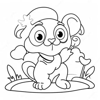 Vittig Tegneseriefigur Sitat Fargeleggingsside 136465-68096