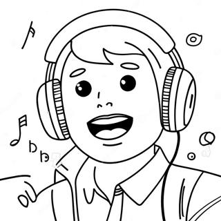 Fargeleggingsside Med Livlig Horseloppdagelse 136929 68601