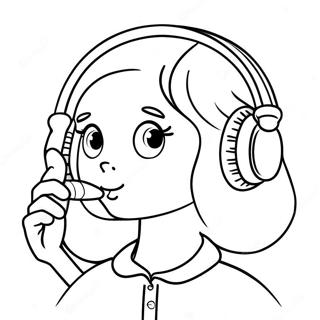 Fargeleggingsside Med Livlig Horseloppdagelse 136929 68602