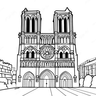 Notre Dame Katedral Fargeleggingsside 137235-68834