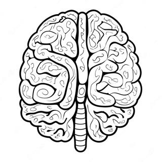 Fargerik Ai Hjerne Fargeleggingsside 137365 68941