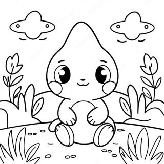 Sot Chao I En Hage Fargeleggingsside 137516 69055