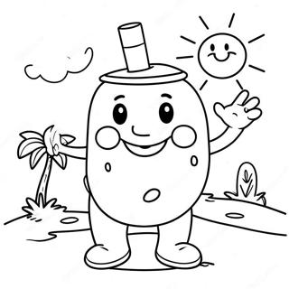 Kool Aid Mann I Sommersolen Fargeleggingsside 137570-69103