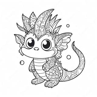 Lekende Kerby Rosanes Kreatur Fargeleggingsside 137955-69408