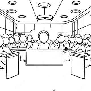 Danganronpa Hopes Peak Academy Fargeleggingsside 138569-69881