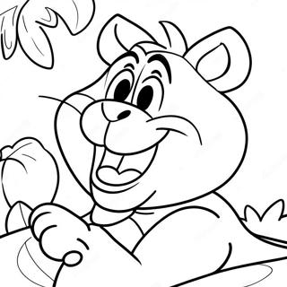 Taz Ler Hysterisk Fargeleggingsside 138645 69942