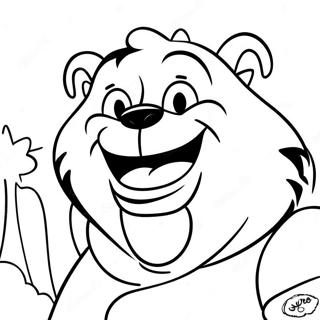 Taz Ler Hysterisk Fargeleggingsside 138645 69944