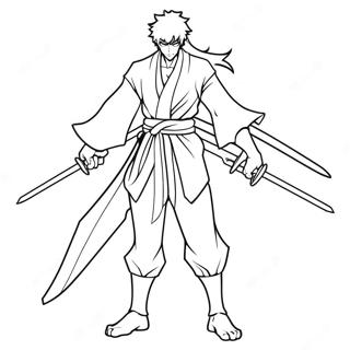 Ichigo Med Sverd Fargeleggingsside 139590 70675