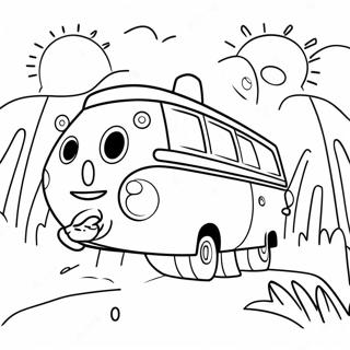 Fargeleggingsside Med Eventyrscene Fra Toca Boca 17975 3928