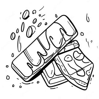 Sjokoladebar Glede Fargeleggingsside 20634-4509