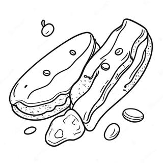 Sjokoladebar Glede Fargeleggingsside 20634-4511