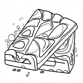 Sjokoladebar Glede Fargeleggingsside 20634-4512