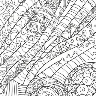 Dristige Stripete Monstre Fargeleggingsside 22749 4975