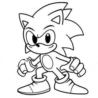 Sonic Exe Fargeleggingsark