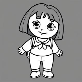 Dora Utforskeren Fargeleggingsider