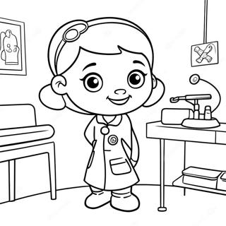 Doc Mcstuffins I Klinikken Fargeleggingsside 27295-5938