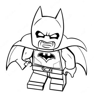 Lego Batman I Aksjon Fargeleggingsside 29294-6374