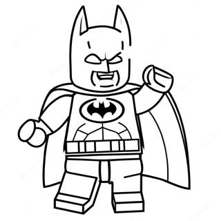 Lego Batman I Aksjon Fargeleggingsside 29294-6376